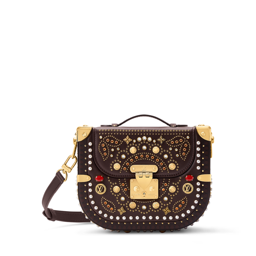 Montsouris Trunk LV Adornments Other Leathers - Trunks, Travel and